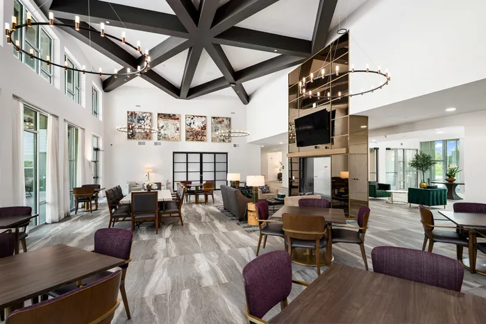 Spacious Resident Clubhouse