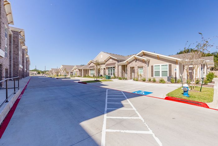 Street view of the apartments