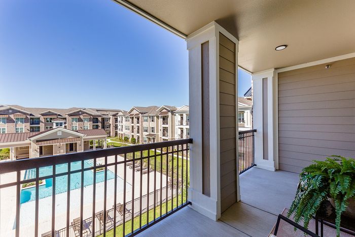 Spacious Apartment Balcony