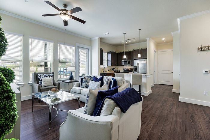 Kitchen and Living Room