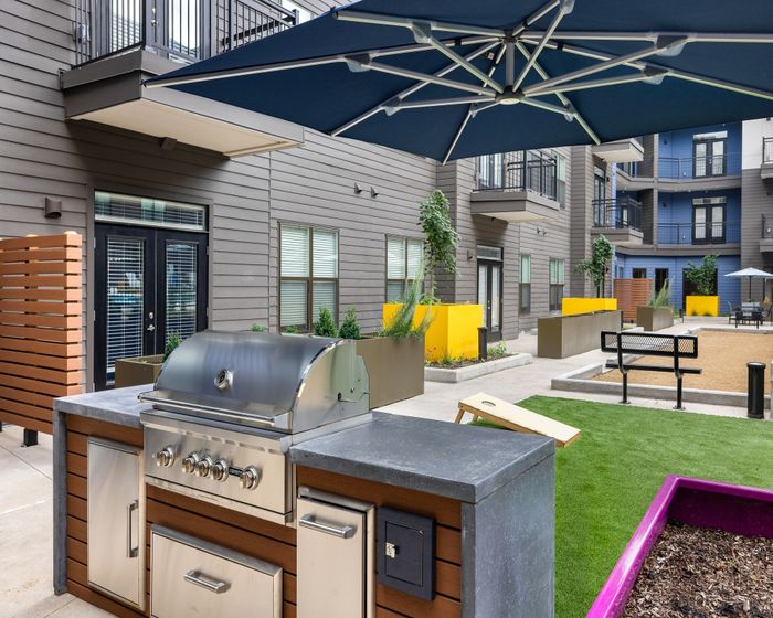Barbecue area attached with Play Area