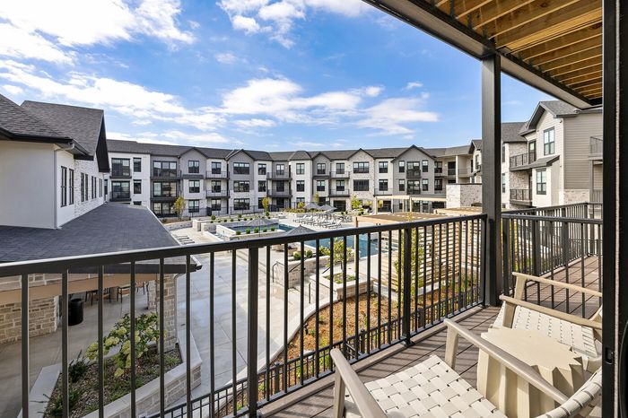 The Fieldston of Fairway - Model Home Balcony