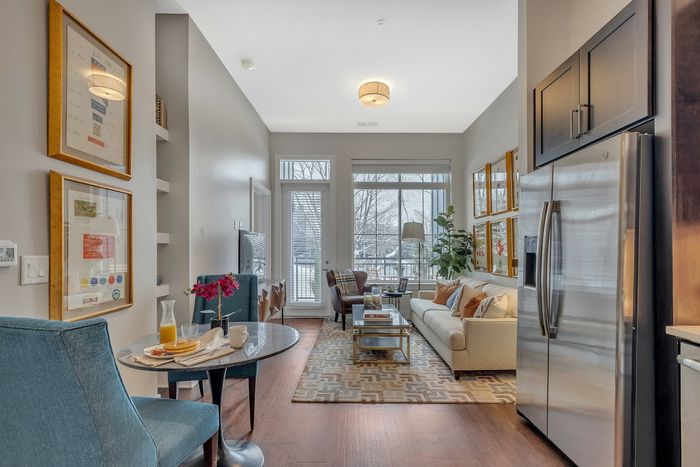 Model Kitchen and Living Room