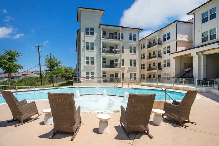 Outdoor Pool and Lounge Chairs