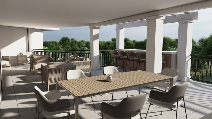 Outdoor Seating Area