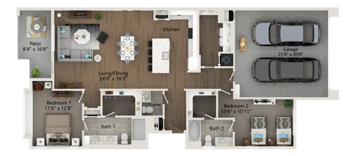 Cottage Floor Plan