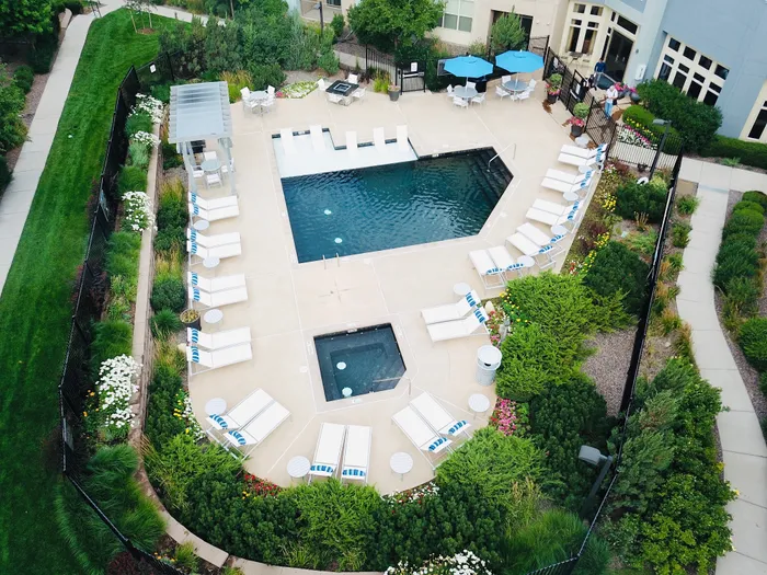 Pool Spa Flyover