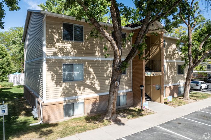 Mature trees, ample parking and easy access