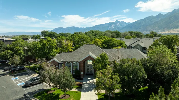 Charming residential community with scenic mountain views and lush greenery, offering a tranquil living environment.