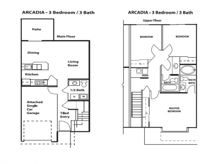 3 Bedroom Townhome