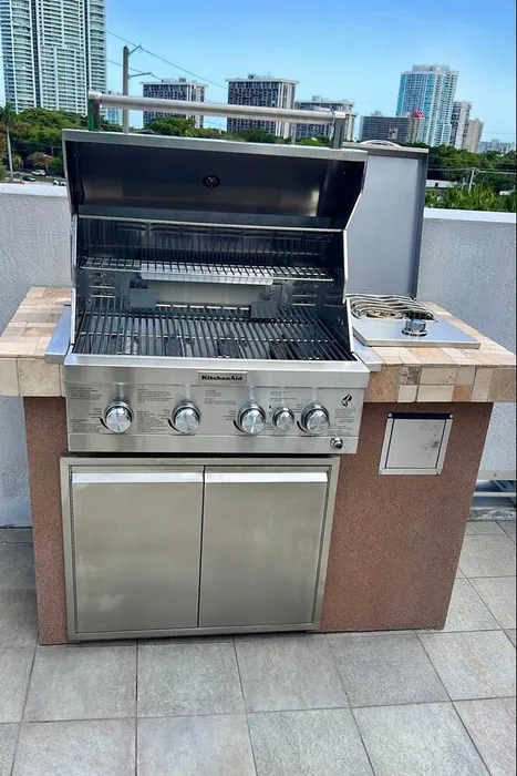 New Outdoor BBQ