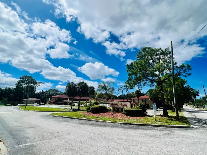 Cypress Place Apartments, exterior, parking lot, clubhouse
