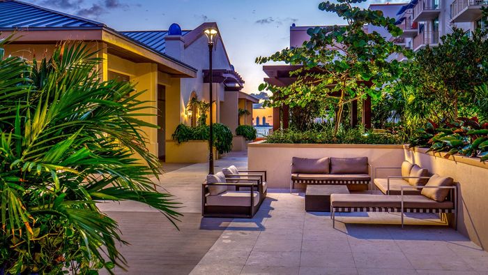 Outdoor Lounge Area