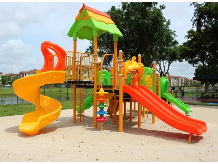 Fontainebleau Milton Apartments, exterior, playground equipment, trees
