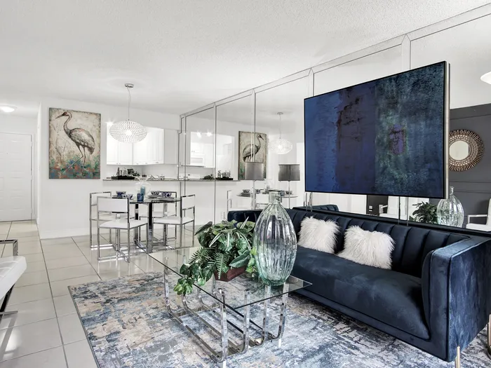 Model Unit 121 - Spacious Living Room