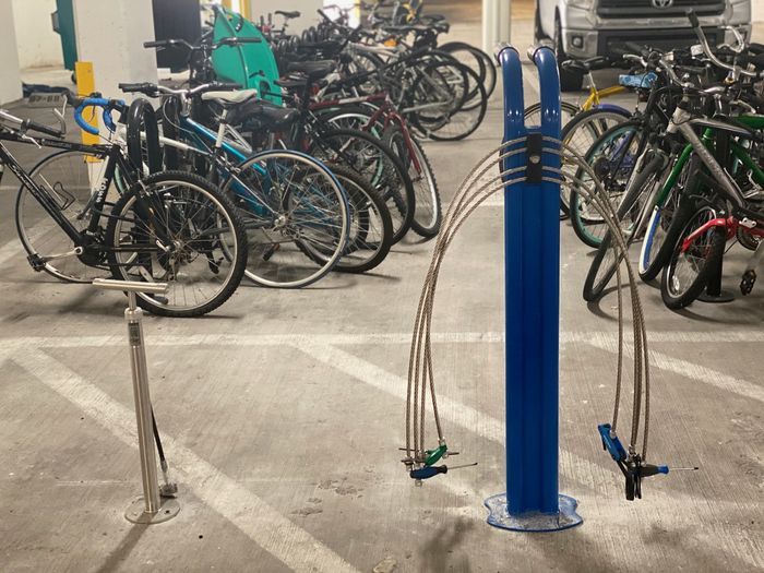 Bike Rack & Bicycle Repair Station