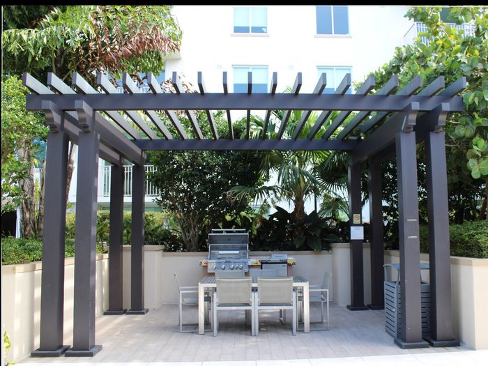 Separate Outdoor Grilling Area For Personal Entertaining
