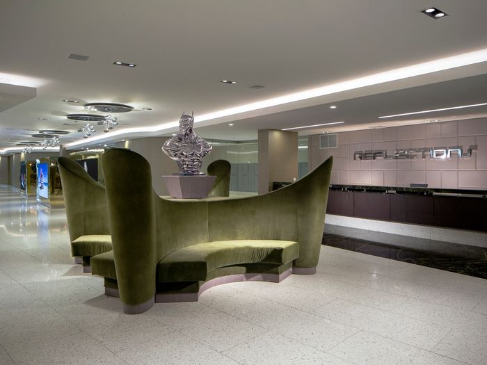Batman Bust Lobby Entrance