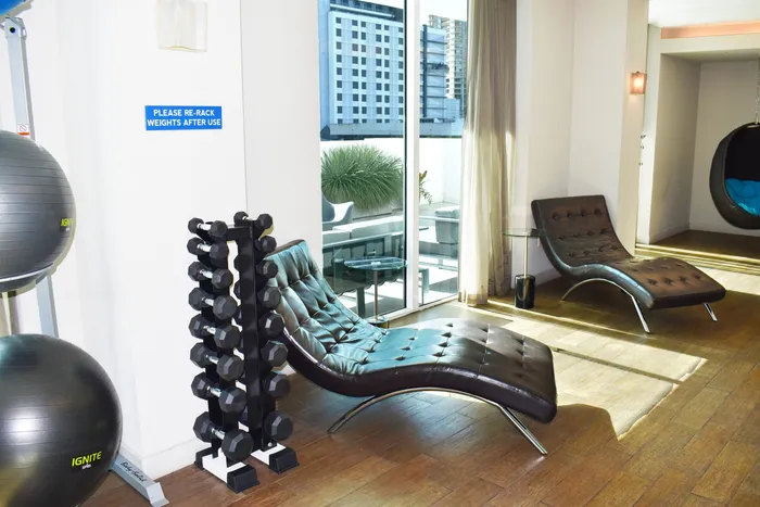 Relaxation Area and Yoga/Pilates Area