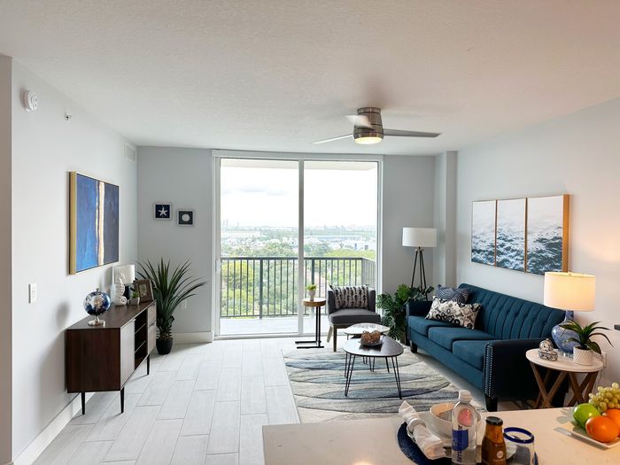 Spacious Living Room Area