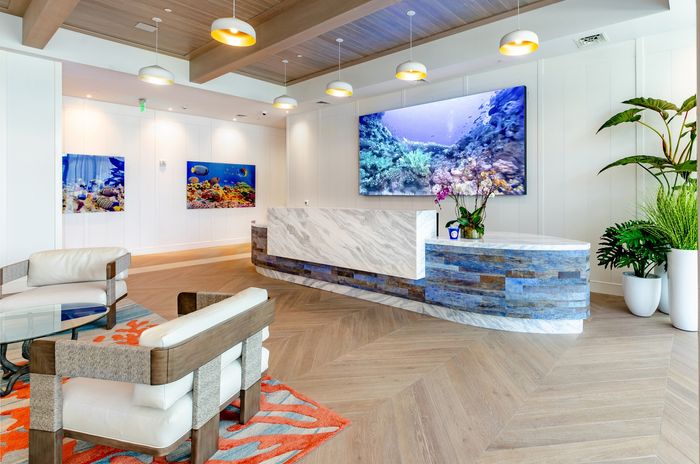 Lobby Area with Front Desk