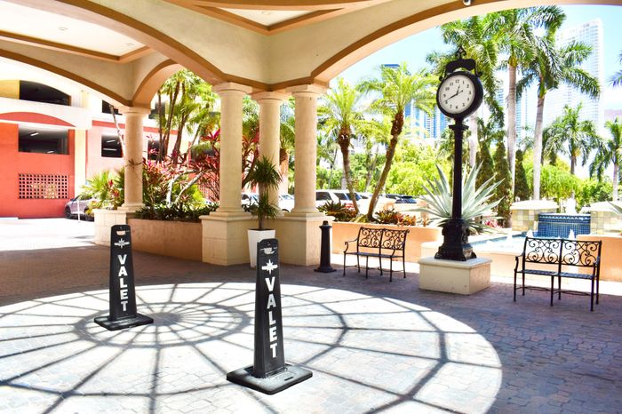 Valet Available in the Entrance