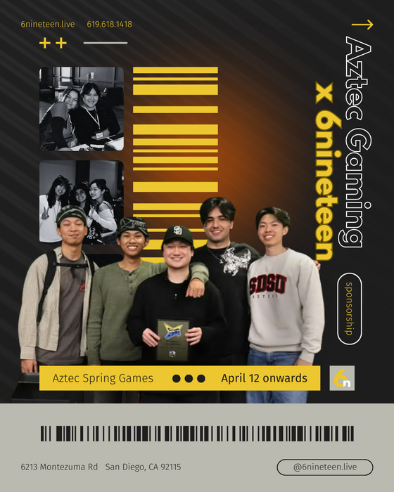 Promotional flyer for