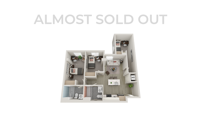 2 beds left