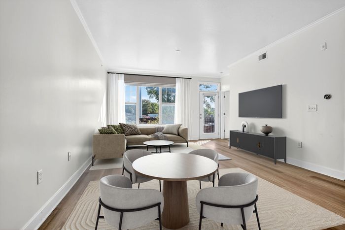 Open Concept Living Space | Luxe at Union Hill | Kansas City, MO Apartments
