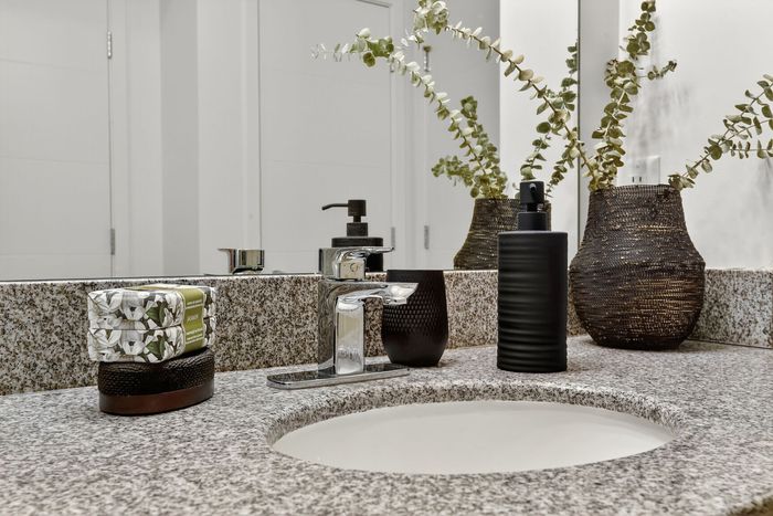 Luxury Vanity Space | Luxe at Union Hill | Kansas City, MO Apartments
