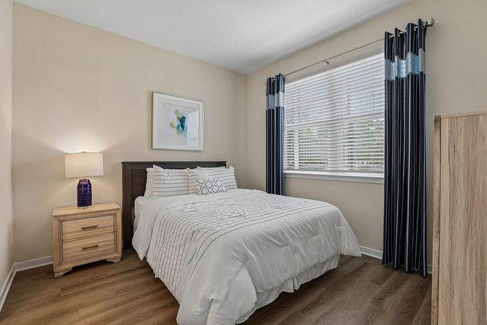 Bedroom at Mosaic at Lake Toho apartments in Kissimmee, FL