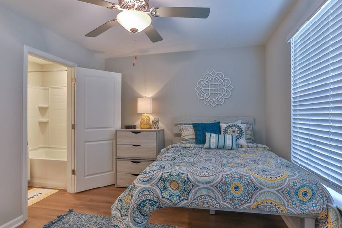 Comfortable Bedroom | Valley Falls | Apartments in Spartanburg, SC