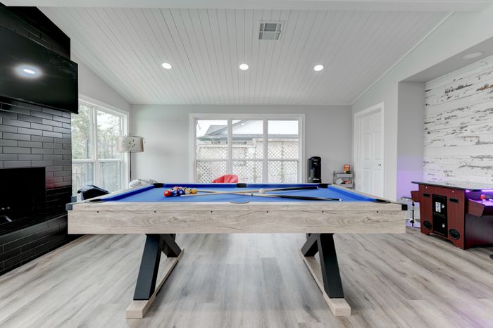 Billiard table  at The Timbers apartments