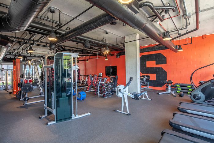 Fully Equipped Fitness Center | Theory Syracuse | NY Apartments for Students