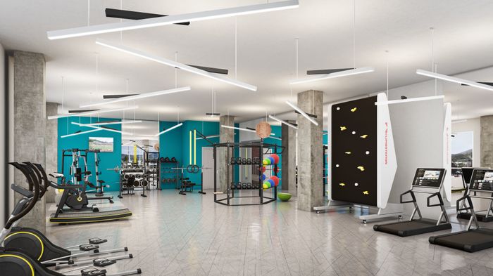 Fitness Center | The Finmore at 241 Apartments