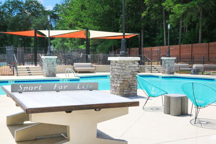Residents Lounging by the Pool | Clemson SC Apartments For Rent | Clemson Edge