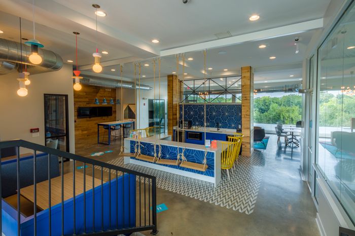 Lobby Area | The Bluff at Waterwoks Landing | Tuscaloosa, AL Apartments