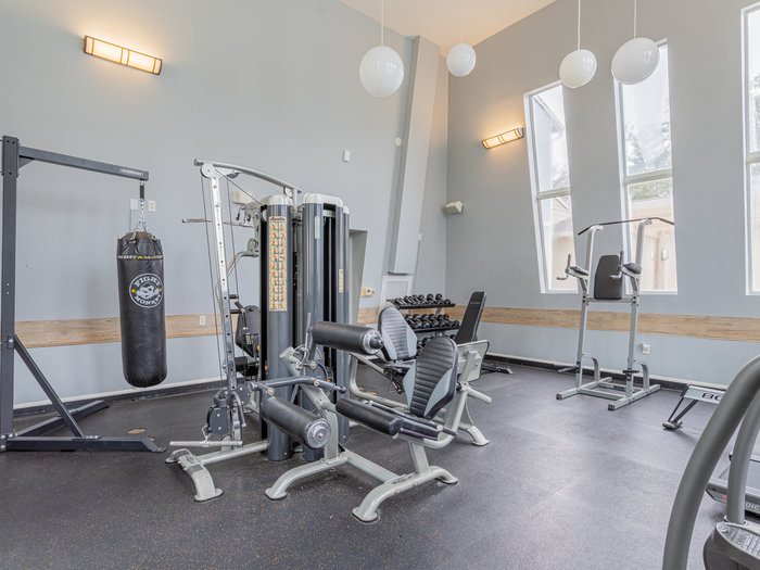 Weight training room | Hawks Landing | Apartments in Tampa, FL