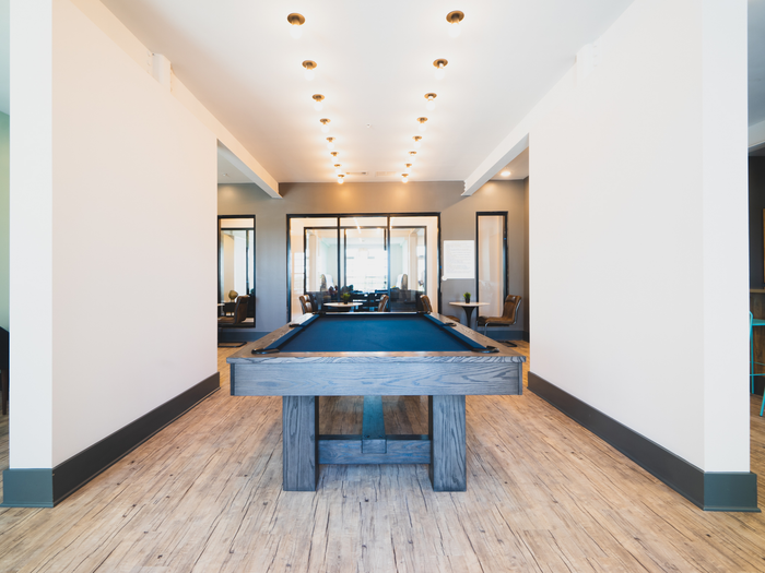 Resident Pool Table | Paloma West Midtown | Atlanta Student Housing