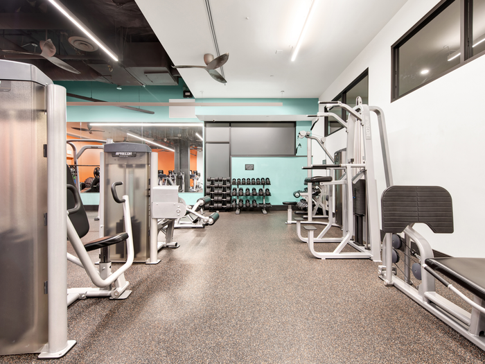 Community Fitness Center | University Gateway Apartments in Los Angeles, CA.