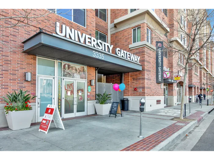 Street view | University Gateway Apartments in Los Angeles, CA.