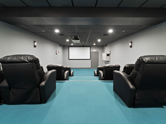 Theatre roomat The Printing House | Binghamton Apartments