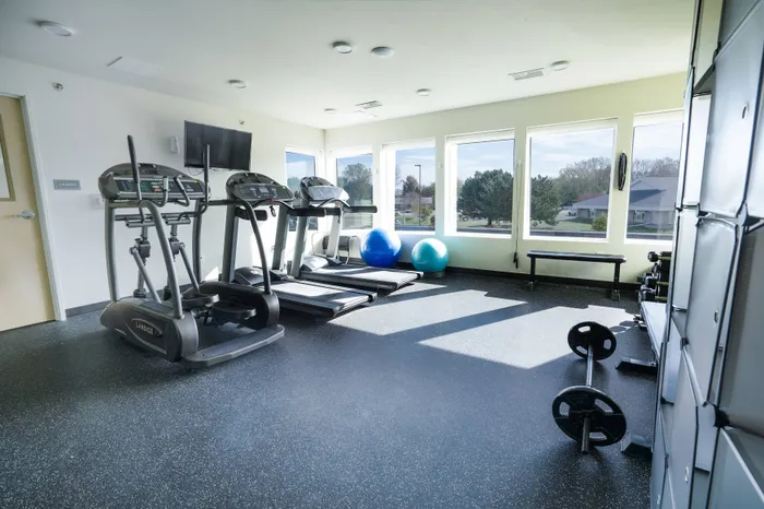 Fitness center | Tech Village | Appleton Apartments