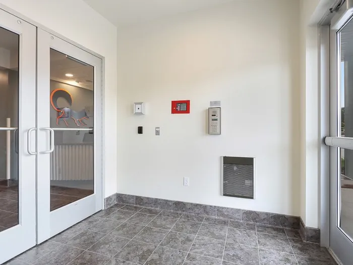 Entry to Lobby | Tech Village | Student Housing in Appleton, WI