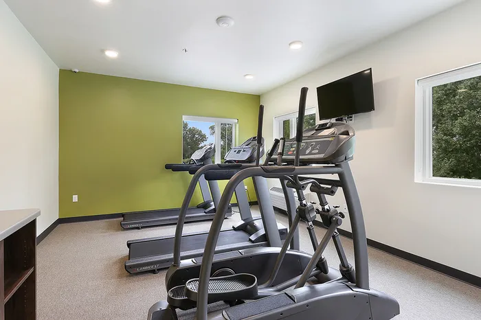 Fully Equipped Fitness Center | Tech Village | Student Apartments Appleton