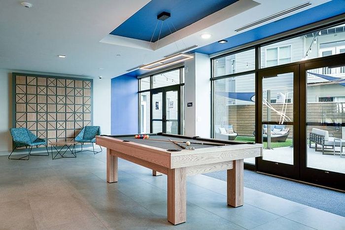 Resident Pool Table | Bixby Kennesaw | Kennesaw Apartments Near KSU