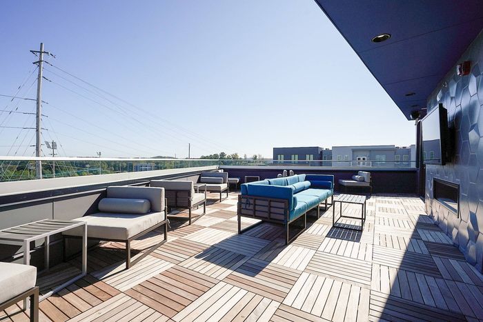 Rooftop Sun Deck | Bixby Kennesaw | Studio, 1-5 Bedroom Apartments Kennesaw, GA