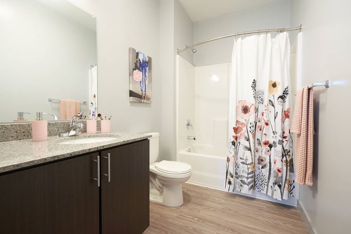 Roomy Bathroom | Bixby Kennesaw | Studio, 1-5 Bedroom Apartments Kennesaw, GA