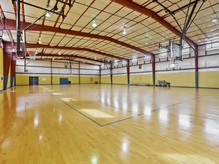 Full Sized Basketball Court