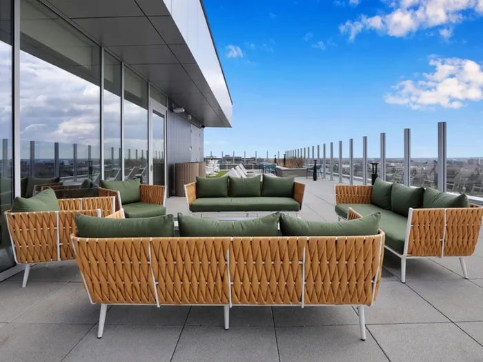 Rooftop Terrace | The Abbot | MSU Apartments
